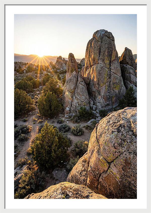 City Of Rocks Sunrise
