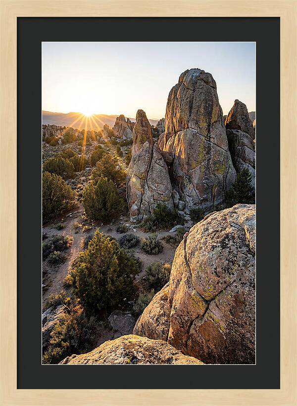 City Of Rocks Sunrise