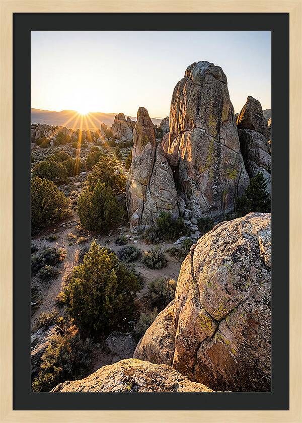 City Of Rocks Sunrise