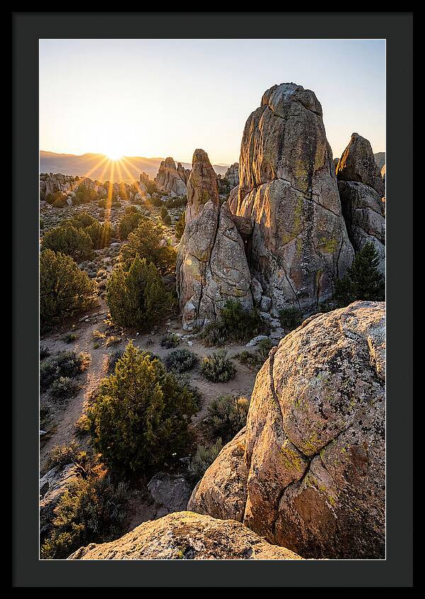 City Of Rocks Sunrise