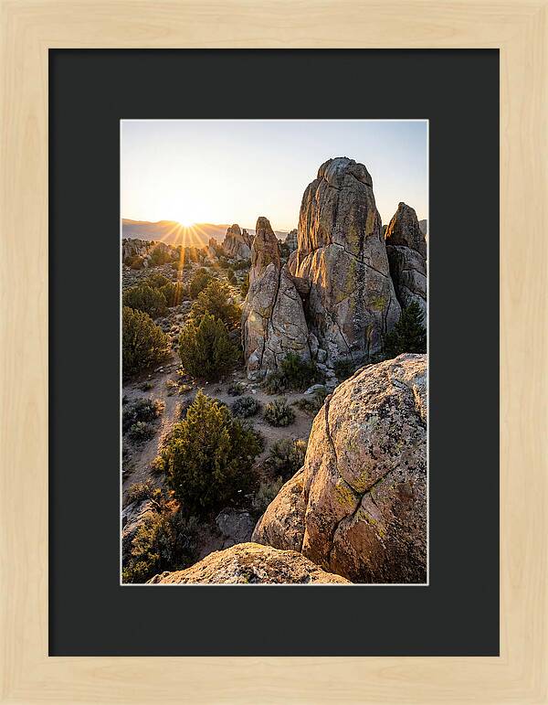 City Of Rocks Sunrise