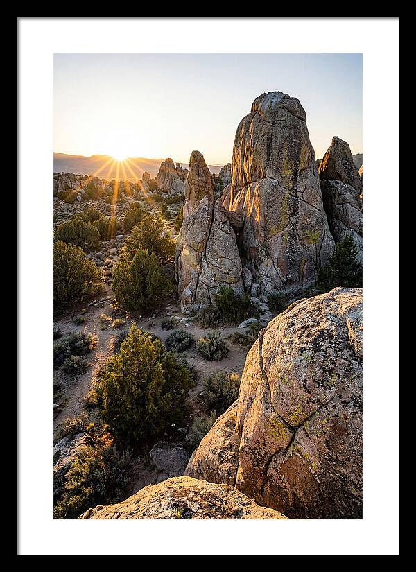 City Of Rocks Sunrise