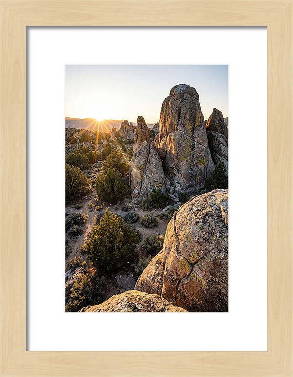 City Of Rocks Sunrise
