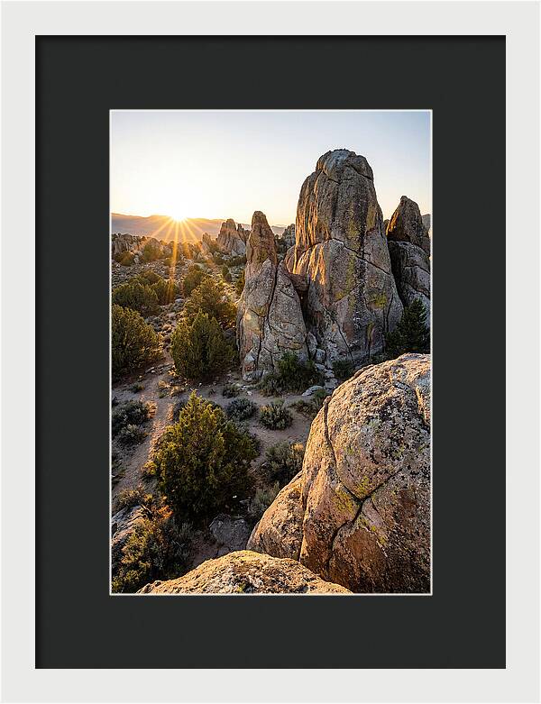 City Of Rocks Sunrise
