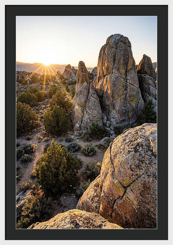 City Of Rocks Sunrise