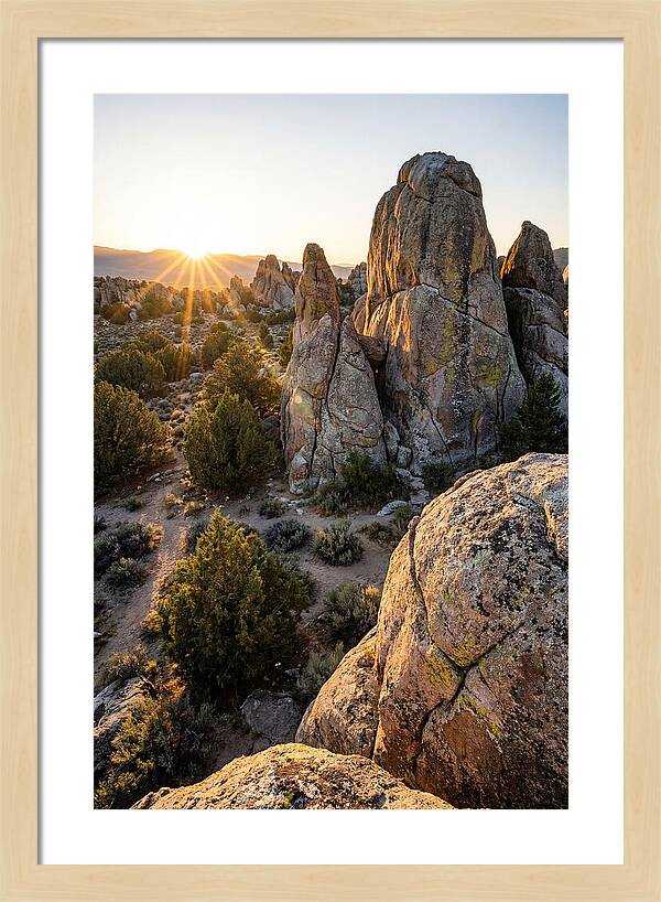 City Of Rocks Sunrise