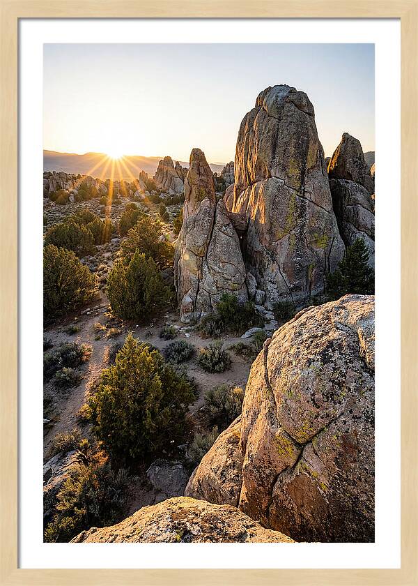 City Of Rocks Sunrise