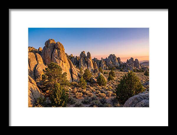 City Of Rocks Sunset Vista