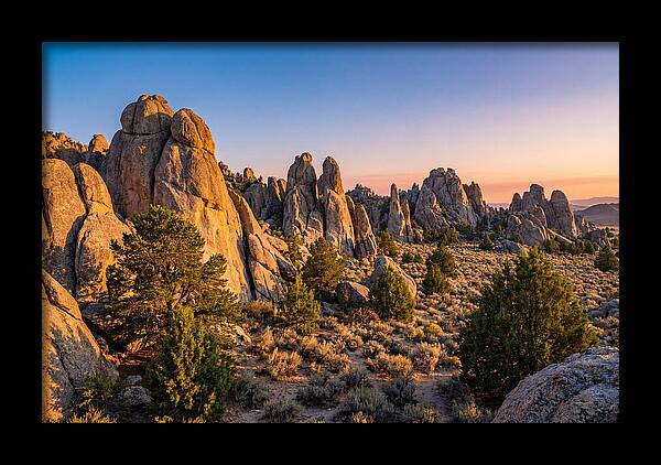 City Of Rocks Sunset Vista