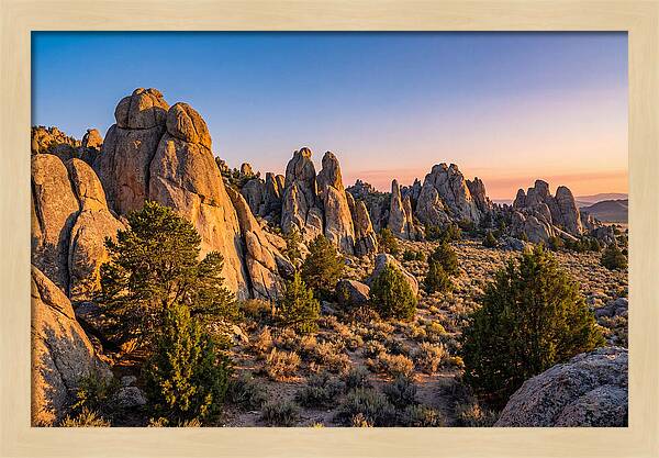 City Of Rocks Sunset Vista