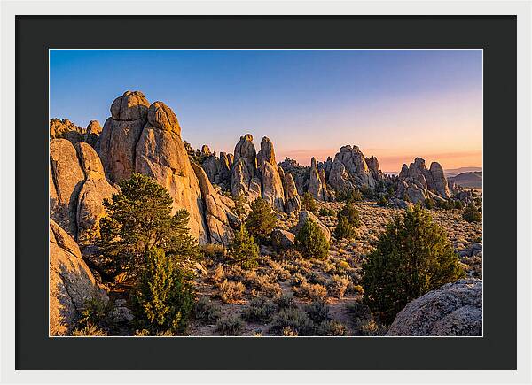 City Of Rocks Sunset Vista