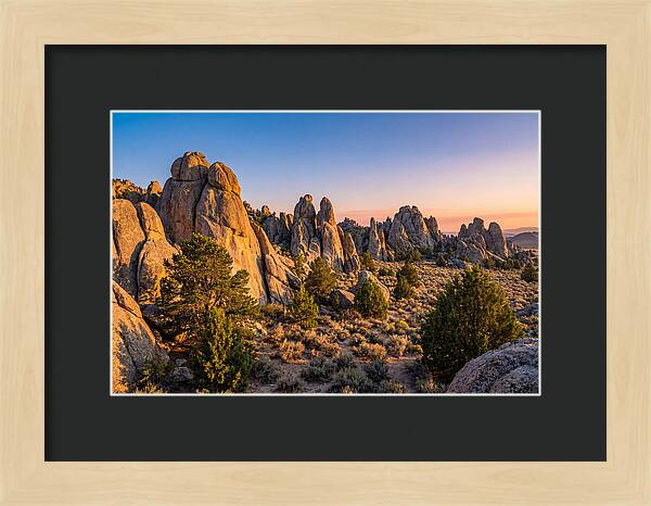 City Of Rocks Sunset Vista