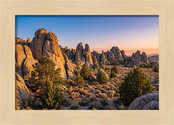 City Of Rocks Sunset Vista