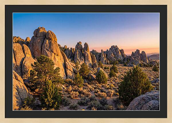 City Of Rocks Sunset Vista