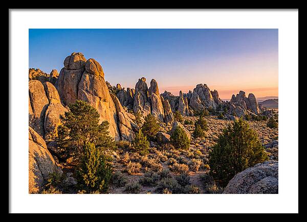 City Of Rocks Sunset Vista