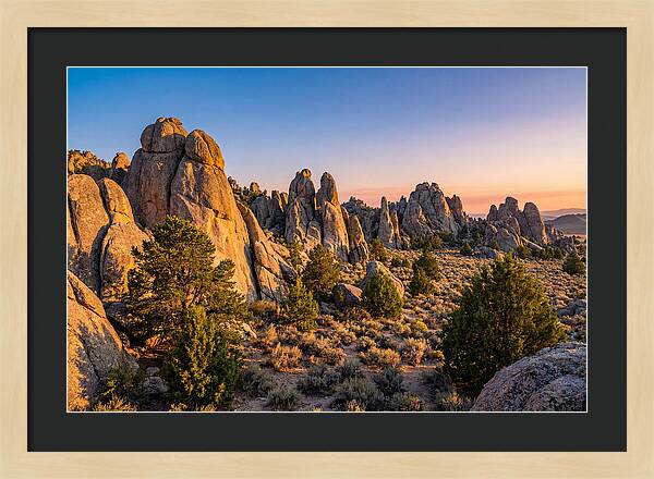 City Of Rocks Sunset Vista
