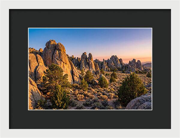 City Of Rocks Sunset Vista