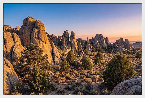 City Of Rocks Sunset Vista