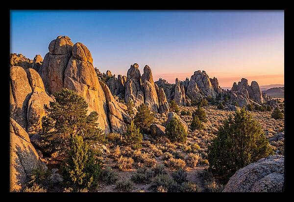 City Of Rocks Sunset Vista