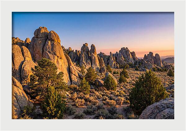 City Of Rocks Sunset Vista