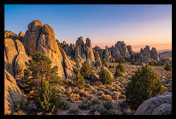 City Of Rocks Sunset Vista