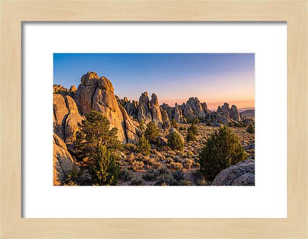 City Of Rocks Sunset Vista