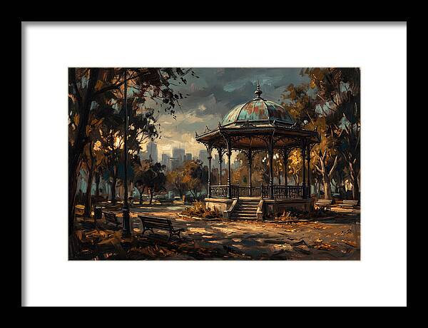 City Park Bandstand Serenity