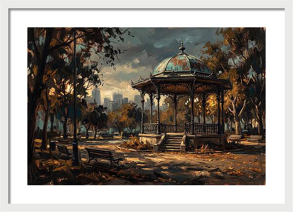 City Park Bandstand Serenity