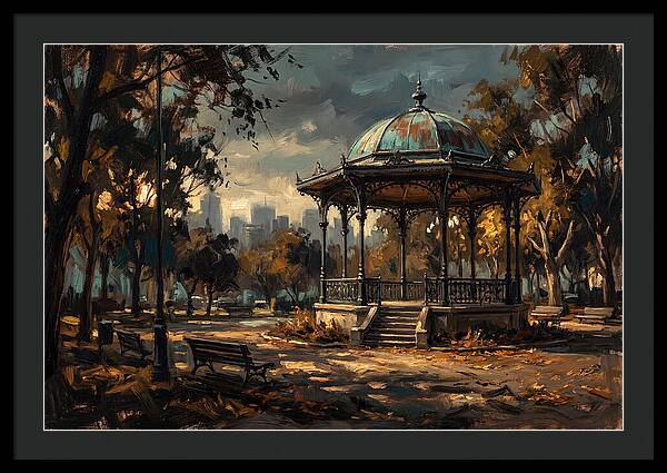 City Park Bandstand Serenity