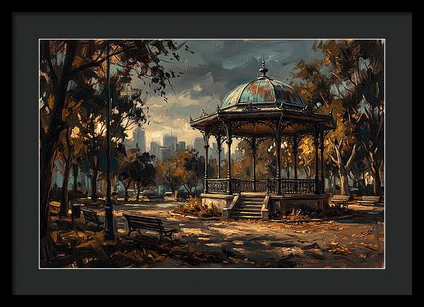 City Park Bandstand Serenity