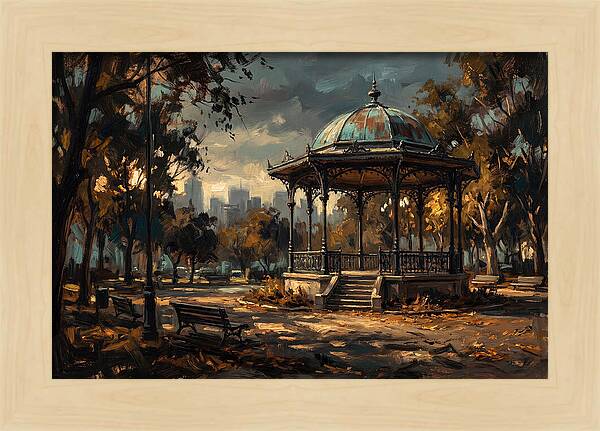 City Park Bandstand Serenity