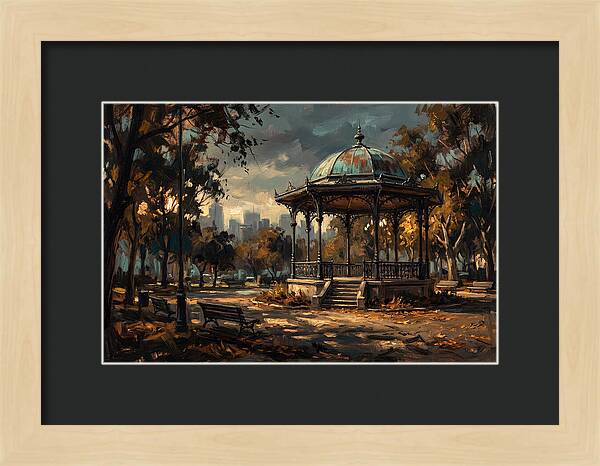 City Park Bandstand Serenity