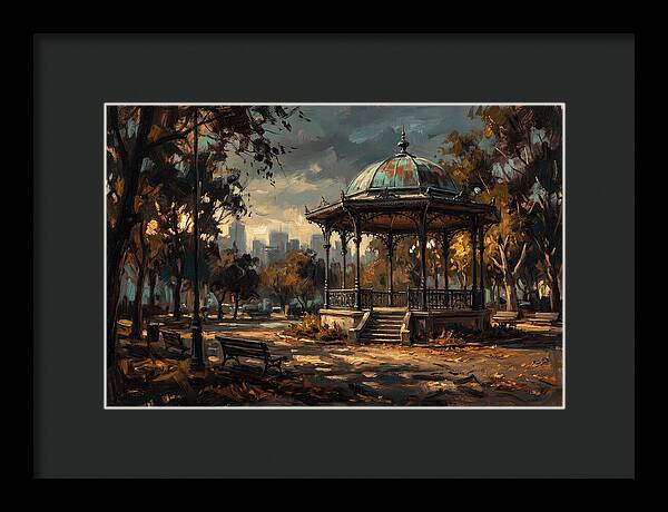 City Park Bandstand Serenity