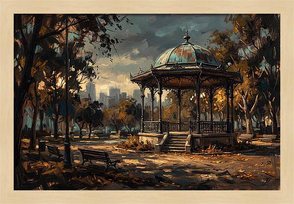 City Park Bandstand Serenity