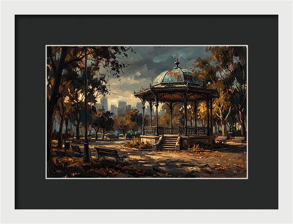 City Park Bandstand Serenity