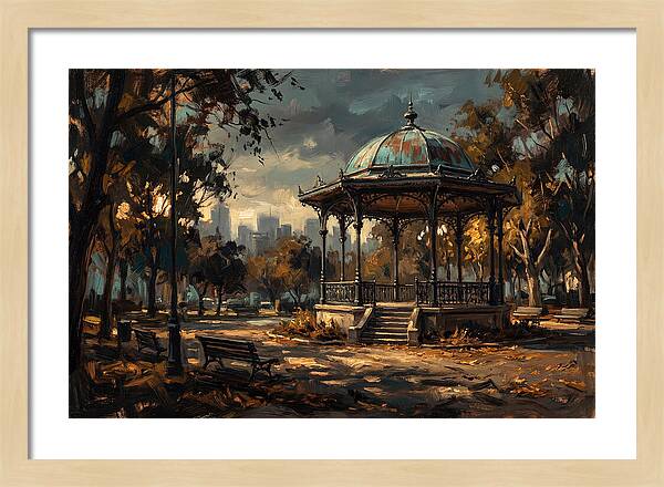 City Park Bandstand Serenity