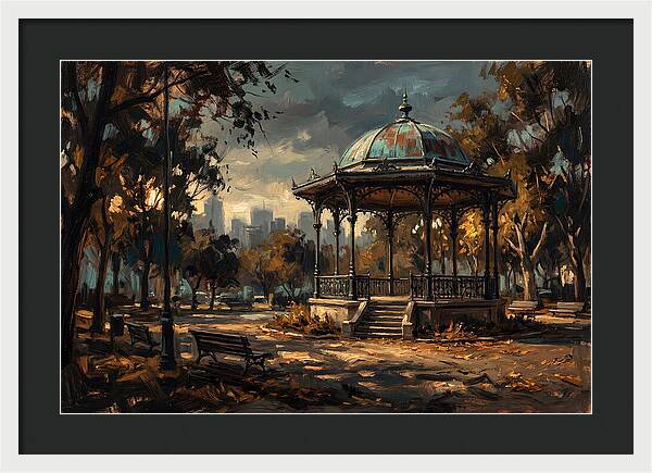 City Park Bandstand Serenity