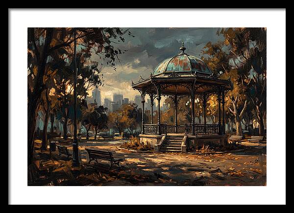 City Park Bandstand Serenity