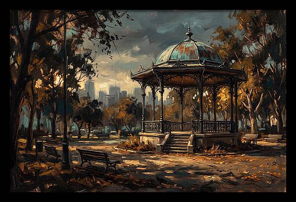 City Park Bandstand Serenity