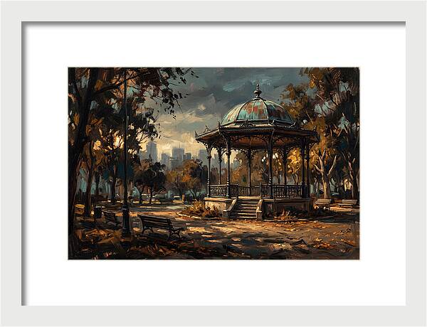 City Park Bandstand Serenity
