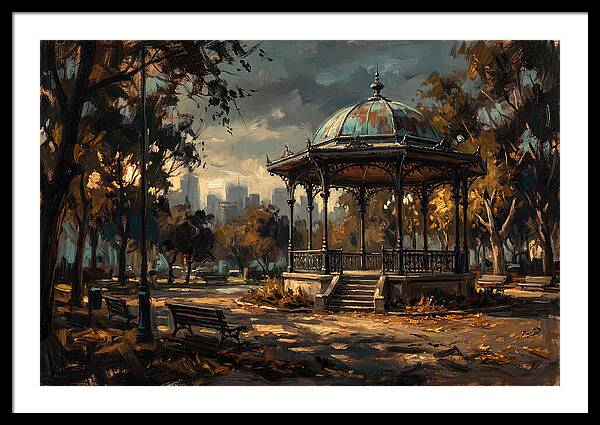City Park Bandstand Serenity