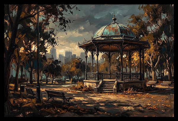 City Park Bandstand Serenity