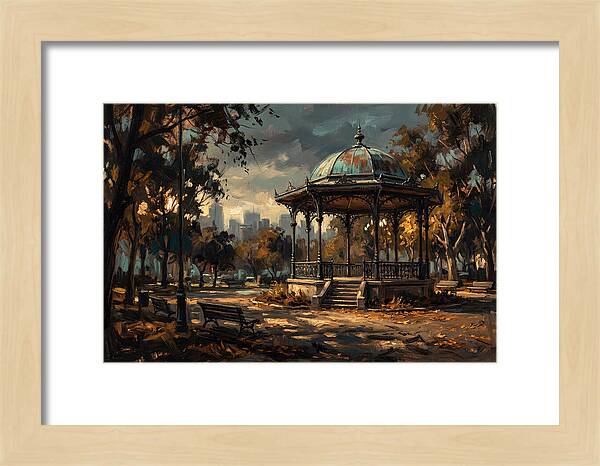 City Park Bandstand Serenity