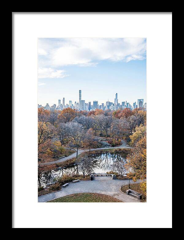 City Park In Autumn Splendor