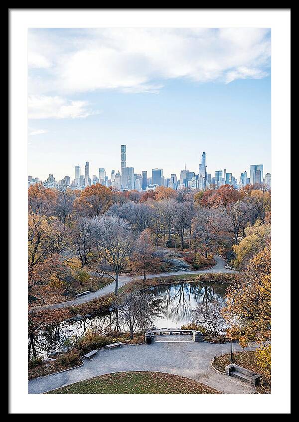City Park In Autumn Splendor