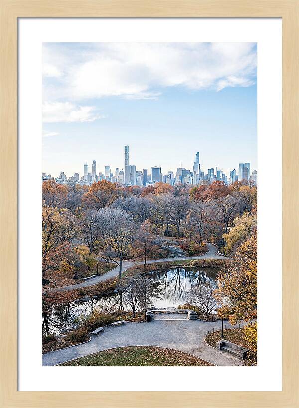 City Park In Autumn Splendor