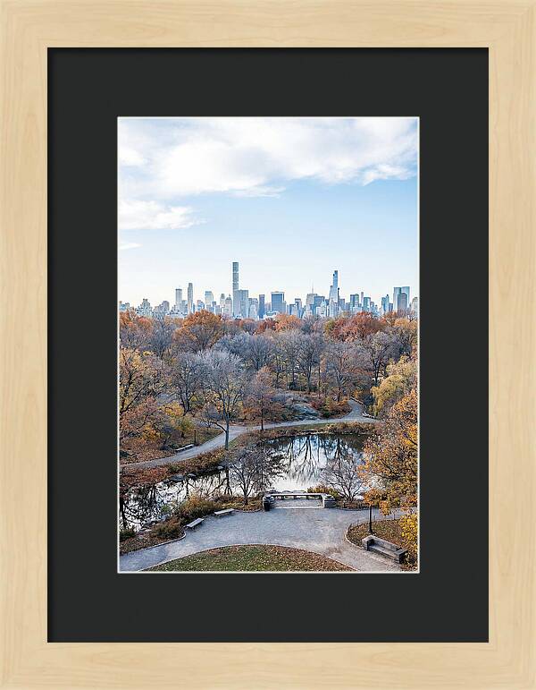 City Park In Autumn Splendor