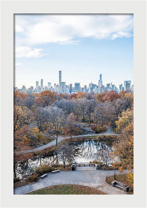 City Park In Autumn Splendor