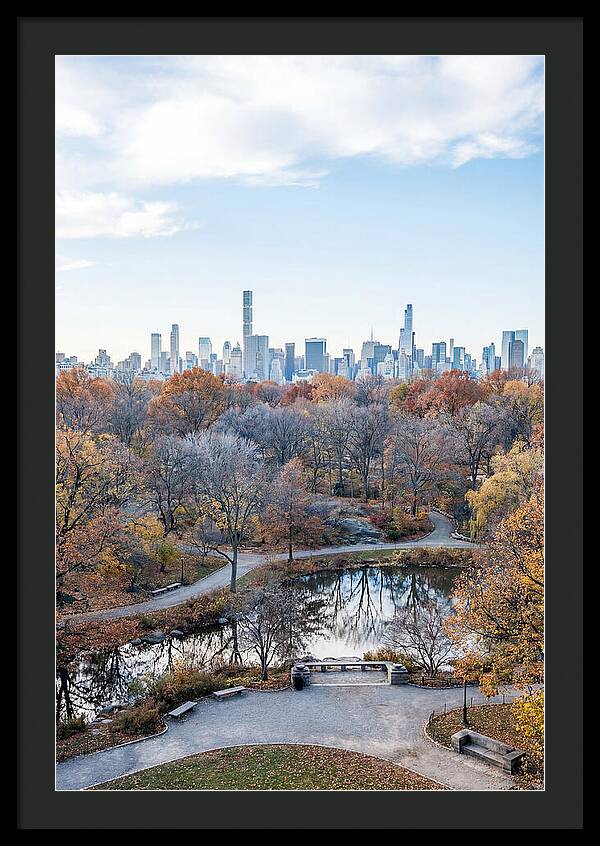 City Park In Autumn Splendor