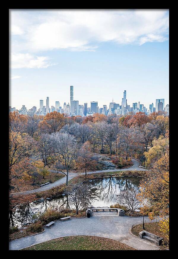 City Park In Autumn Splendor